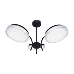 Люстра светодиодная Экономсвет 50401/3BK WT