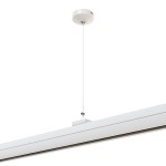 Подвес универсальный трековый 5 м для однофазных и трехфазных треков Lightstar 504196 Barra