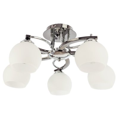 Люстра классическая 50421/5CR+ZZH WT Экономсвет