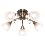 Люстра эконом Экономсвет 50441/5AB WT