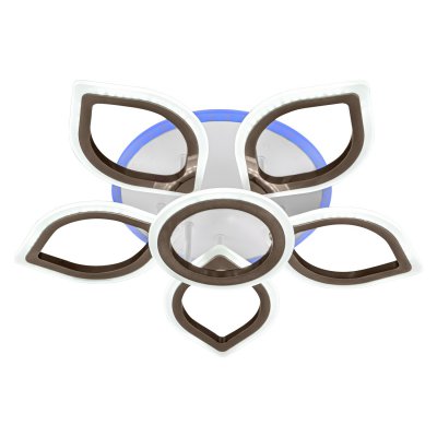 Люстра светодиодная Gerhort 50555/5+1AB RGB