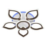 Люстра светодиодная Gerhort 50555/5+1AB RGB