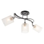 Люстра классическая Экономсвет 50578/3CR+BK WT