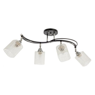 Спотовый светильник 50578/4CR+BK WT ЭкономСвет Спотовый светильник 50578/4CR+BK WT ЭкономСвет