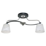 Светильник ЭкономСвет 50584/2CR+BK WT