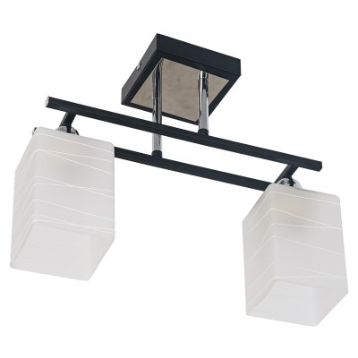 Люстра еврокаркас Экономсвет 50611/2CR+BK WT Люстра еврокаркас Экономсвет 50611/2CR+BK WT