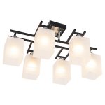 Люстра еврокаркас Экономсвет 50611/6CR+BK WT