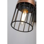 Светильник настенно-потолочный спот Rivoli Anemon 5062-701 поворотный 1 х E27 40 Вт лофт - кантри