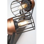 Светильник настенно-потолочный спот Rivoli Anemon 5062-702 поворотный 2 х E27 40 Вт лофт - кантри