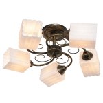 Светильник ЭкономСвет 50625/5BR WT