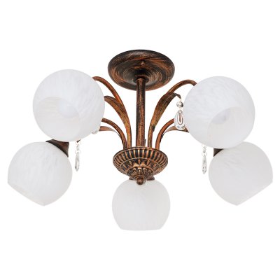 Светильник ЭкономСвет 50690/5BR WT