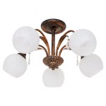 Светильник ЭкономСвет 50690/5BR WT