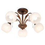 Светильник ЭкономСвет 50690/5BR WT