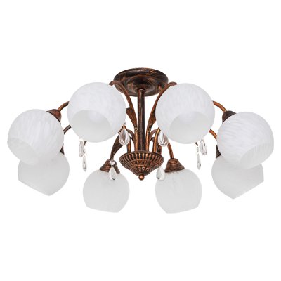 Люстра классическая Экономсвет 50690/8BR WT