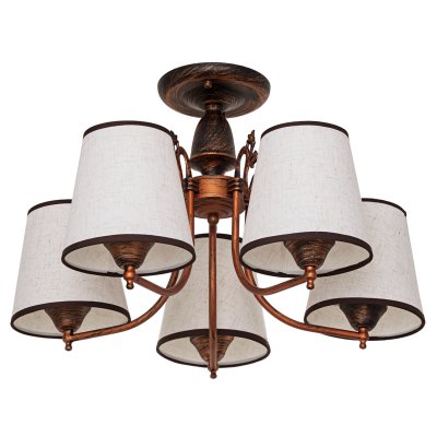 Светильник ЭкономСвет 50693/5BR BEG