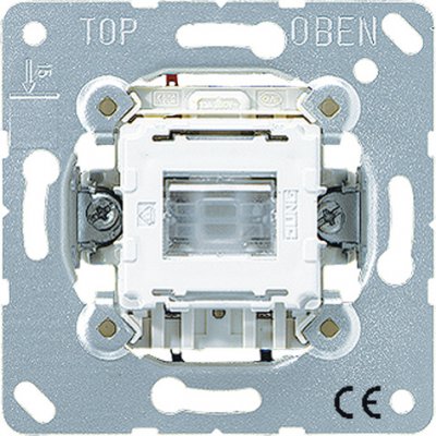 JUNG механизм Переключатель 1-клавишный возвратно-нажимной возм контрольной подсветки (506KOTU) JUNG механизм Переключатель 1-клавишный возвратно-нажимной возм контрольной подсветки (506KOTU)
