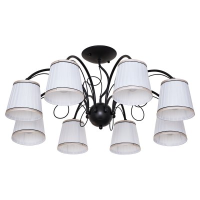 Люстра классическая 50712/8BK WT Экономсвет