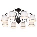 Люстра классическая 50712/8BK WT Экономсвет