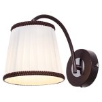 Светильник бра классическое 50713/1wBR+CR WT Экономсвет