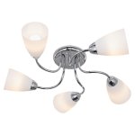 Люстра эконом на 5 ламп 50785/5CR WT