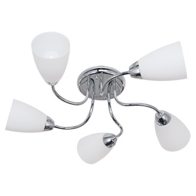 Люстра эконом на 5 ламп 50785/5CR WT Люстра эконом на 5 ламп 50785/5CR WT