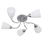 Люстра эконом на 5 ламп 50785/5CR WT