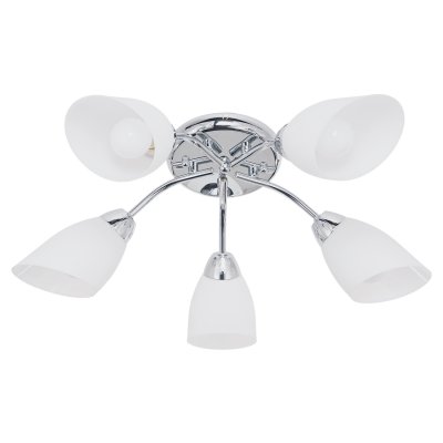 Люстра эконом на 5 ламп 50787/5CR WT Люстра эконом на 5 ламп 50787/5CR WT