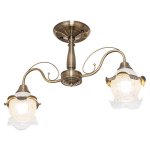 Светильник ЭкономСвет 50804/2AB WT