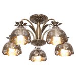 Люстра классическая Экономсвет 50808/5AB AB+CL