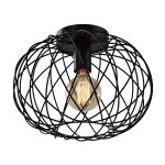 Светильник потолочный Rivoli Nora 5092-201 1 х Е27 40 Вт лофт-кантри для натяжных потолков