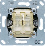 JUNG механизм Переключатель 2-клавишный возвратно нажимной (509TU)