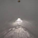 5107/3LA L-VISION  ODL26 антич.бронза/прозрачный металл/стекло Подвес LED x 3W 4000K ORDI