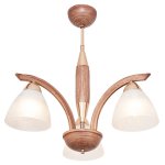 Люстра классическая Экономсвет 5108/3GD+BR WT