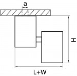 Светильник точечный накладной диодный Lightstar 51124 Punto