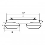 Светильник накладной светодиодный Lightstar 51226 Orbe