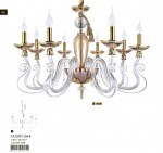 Люстра Divinare 5123/01 LM-8 LAURA