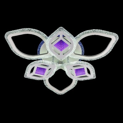 Потолочный светодиодный светильник 51243/6+1WT RBP+3D ЭкономСвет Потолочный светодиодный светильник 51243/6+1WT RBP+3D ЭкономСвет