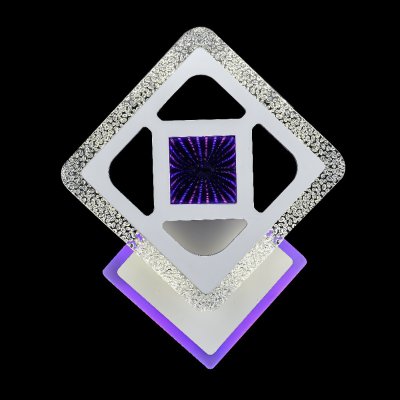 Настенный светодиодный светильник 51244/2wWT RBP+3D Экономсвет