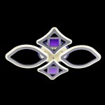 Потолочный светодиодный светильник 51247/4+1WT RBP+3D ЭкономСвет