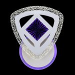 Настенный светодиодный светильник 51250/2wWT+3D ЭкономСвет