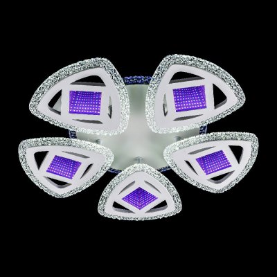 Потолочный светодиодный светильник 51250/5+1WT+3D ЭкономСвет Потолочный светодиодный светильник 51250/5+1WT+3D ЭкономСвет