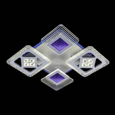 Потолочный светодиодный светильник 51253/4+1WT RBP+3D ЭкономСвет Потолочный светодиодный светильник 51253/4+1WT RBP+3D ЭкономСвет