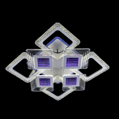 Потолочный светодиодный светильник 51254/8+1WT RBP+3D ЭкономСвет Потолочный светодиодный светильник 51254/8+1WT RBP+3D ЭкономСвет