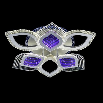 Потолочный светодиодный светильник 51256/6+1WT RBP+3D ЭкономСвет