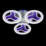 Потолочный светодиодный светильник 51259/3+1WT RBP+3D ЭкономСвет