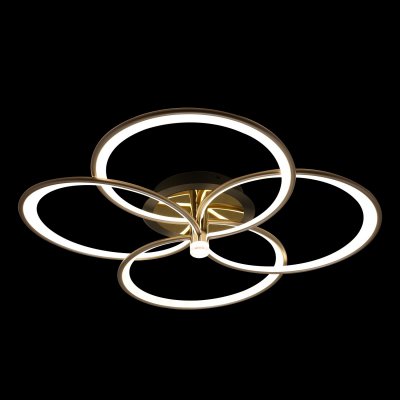 Потолочный светодиодный светильник 51289/4BK+CPSV ЭкономСвет