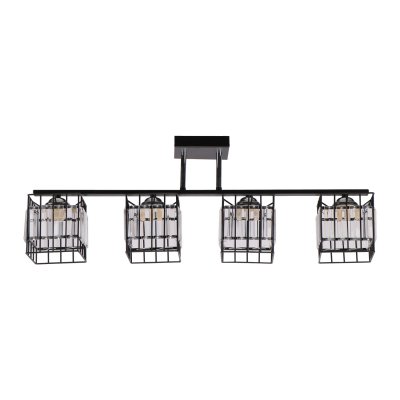 Люстра современная Экономсвет 51414/4BK+CR CL