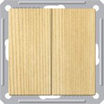 Выключатель Wessen 59 с/у без рамки 2КЛ. (250В, 16АХ) сосна (VS516-252-7-86)