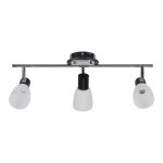 Спот потолочный Экономсвет 51629/3CR+BK WT