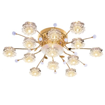 Люстра галогенная Экономсвет 5211/12+1FGD RC RBPLED Люстра галогенная Экономсвет 5211/12+1FGD RC RBPLED